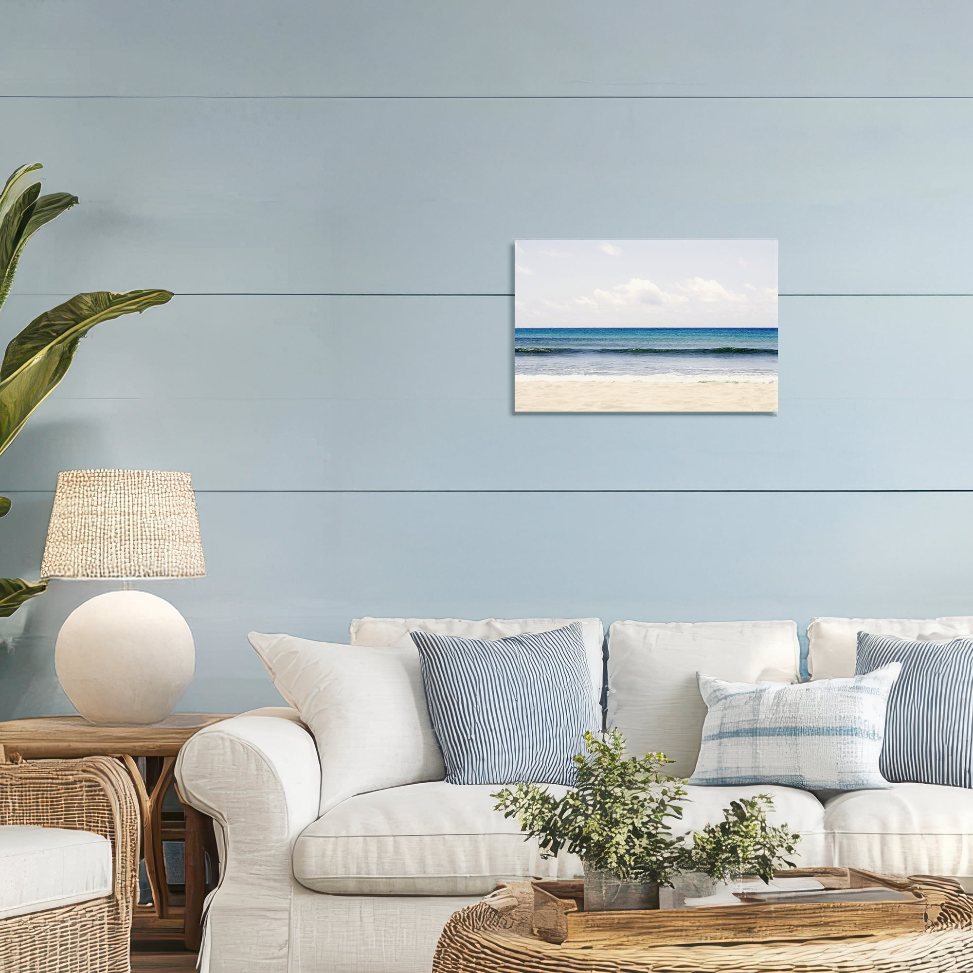 Stupell Industries Summer Seaside Escape Canvas Wall Art, design by Gemma Bardot