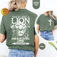 thumbnail image 2 of "You've Got a Lion Inside" Christian Strength T-Shirt – Empowering Faith & Praise Tee, 2 of 6