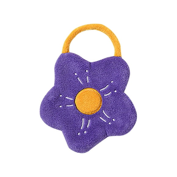 Paño De Limpieza Superabsorbente, Toalla De Terciopelo Para Uso Doméstico, Pañuelo Colgante De Secado Rápido, Forma Decorativa De Girasol, Suave Para El Cuidado De La Piel, Fácil Mantenimiento