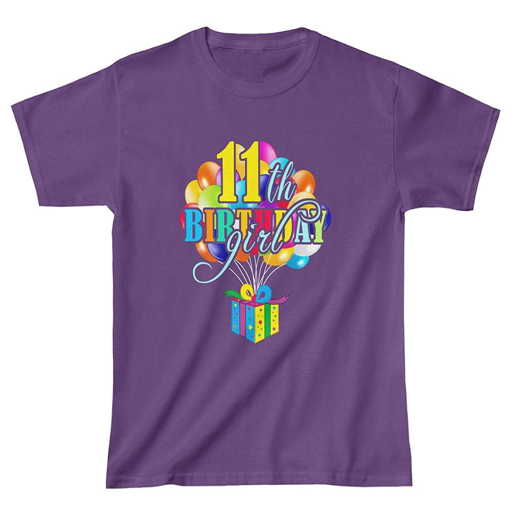Best Birthday Gift Shirt for Eleven Year Old Girls