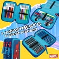 thumbnail image 4 of Estuche para lápices, set de útiles escolares con relleno de Spiderman de Marvel, 4 of 6