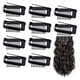 thumbnail image 2 of Paquete de 20 Fuertes Clips Chunni con Imperdible, FáCiles de Usar con ConfiguracióN Dupatta, Hijab y Tikka, Color Negro, 2 of 3