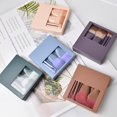 thumbnail image 2 of Easy-taken Travel Makeup Brush Set, 5pcs Mini Complete Function Cosmetic Brushes Kit (5pcs With Mirror),jxlgv, 2 of 5