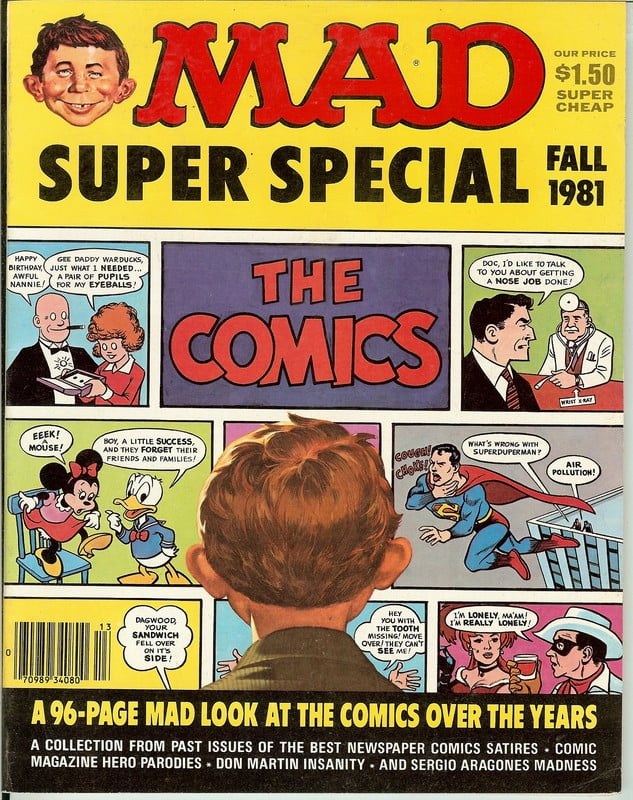 MAD Magazine Vintage Collectible HIGH GRADE Super Special Fall 1981