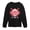 BLACK, variant on - Baseball Chicago - Youth Boys Long Sleeve Graphic T-Shirt