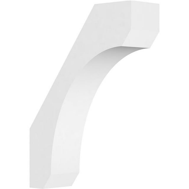 Ekena Millwork BRCP05X18X24LGY Standard Legacy Architectural Grade PVC Brace - 5 x 18 x 24 in.