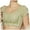 Light Green, variant on Women's Lace Tank Top Wireless Bra Lace Crop Padded Spaghetti Thin Strap Yoga Sports Bra Bras for Women Womens Seamless Wireless Full Coverage T-Shirt Bra, Size 34