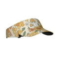 thumbnail image 2 of Gaeub Groovy Hippie Flower Mushrooms Sun Visor Hats with Empty Top and Adjustable, UV Protection for Golf Tennis Cycling Running, 2 of 8