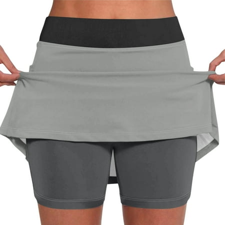 OTEMRCLOC Womens Mini Skirt Womens Boxer Shorts Tunic Elastic Yoga Culottes for Women Printed Athletic Shorts Lightweight High Waist Skinny Printed Joggers  4XL