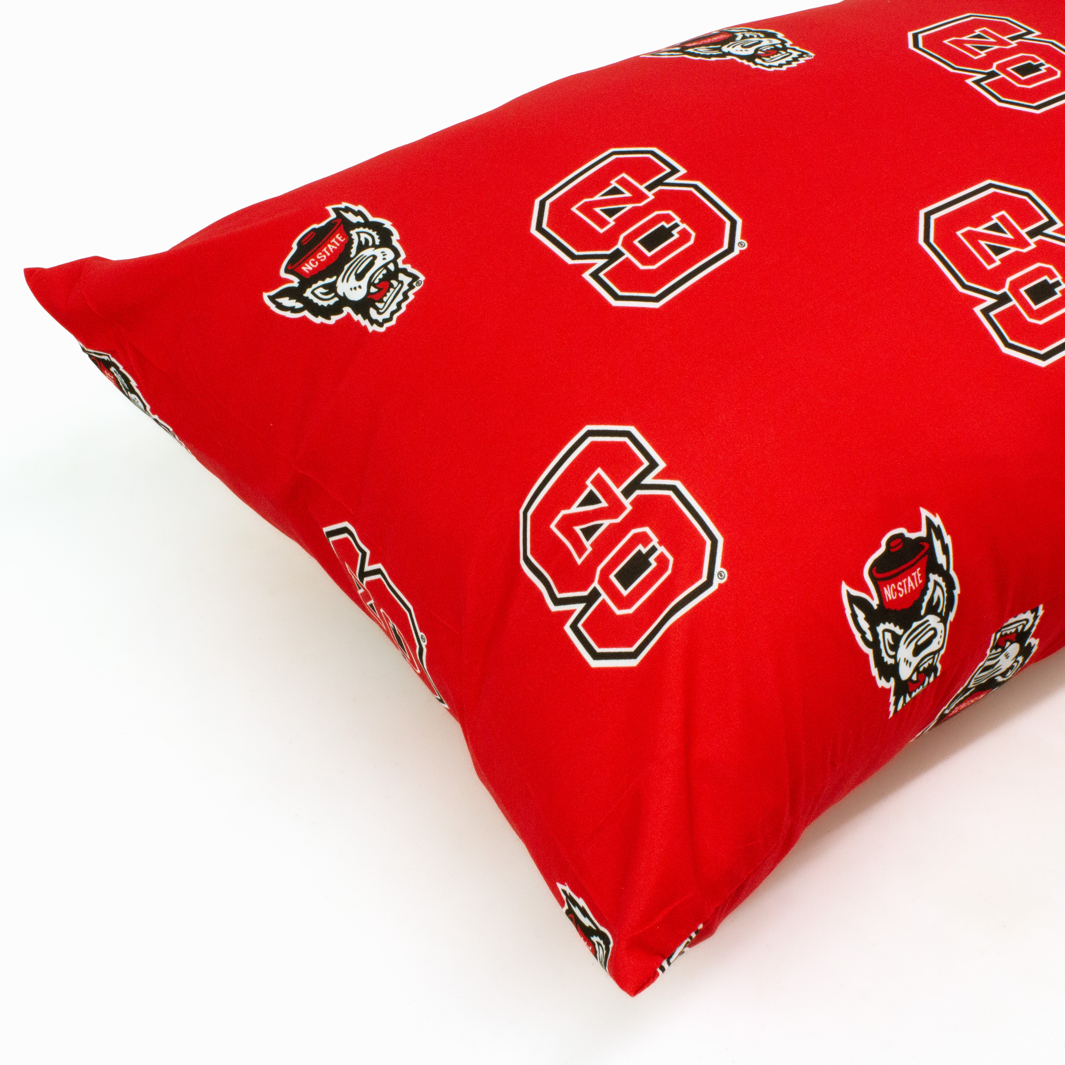North Carolina State Wolfpack Pillowcase Body Pillow - 20" x 60"