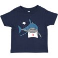 thumbnail image 3 of Inktastic Shark Dinner Boys or Girls Toddler T-Shirt, 3 of 5