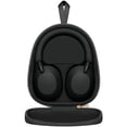 thumbnail image 2 of Sony WH-1000XM5 Wireless Industry Leading Noise Canceling Headphones, Black Bundle with 2 YR CPS Enhanced Protection Pack, Mizco Travelocity In-Ear Headphone, Deco Gear Hard Case and Type C Adapter, 2 of 12