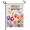 Garden Flag-4, variant on Hello Spring Garden Flag 12×18in Double Sided Cute Tiger Cherry Blossom Fade Resistant Decor For Outdoor Porch Lawn Patio