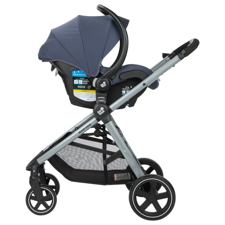 Maxi-Cosi Siena CP 5-in-1 Modular Travel System - Mystic Gray