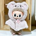 thumbnail image 3 of Ropa y accesorios para muñecas de peluche de 17 cm, minimuñecas de peluche, para muñecas de Kpop Exo Labubu de Corea, traje de mucama, regalo para niños, 3 of 5