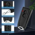 thumbnail image 4 of 2pcs Garage Opener Remote Control for RSC2-433 RSE2-433,RSZ1-433,Gate Handheld Transmitter for Liftronic, 4 of 5
