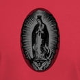 thumbnail image 3 of CafePress - Virgin Of Guadalupe Gray Dark T Shirt - Men's Classic Graphic Cotton T-Shirt, 3 of 4