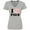 AC-Heather Grey, variant on Inktastic I Love Pigs Women's V-Neck T-Shirt