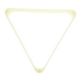 thumbnail image 1 of IFANLANDOR Snooker Triangle Billiard Triangle Rack White ABS 1Pack for Men, 1 of 8