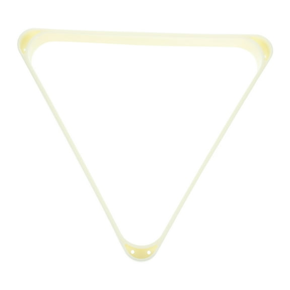 Pool Table Rack Triangle Billiards Balls and Car Daubers White