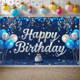 thumbnail image 5 of Colorful Theme Banner Balloon Decoration Cheerful Background for Birthday Party Indoor Decoration Photo Shoot, 5 of 9