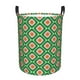thumbnail image 1 of Balery 60s and 70s Style Cesta de ropa redonda con asas, impermeable, independiente, para ropa, juguetes, dormitorio y familia-Medium, 1 of 6