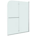 thumbnail image 4 of vidaXL Bathtub Shower Door Folding Bathtub Door Tub Enclosure Safety Glass, 4 of 4