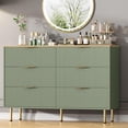 thumbnail image 1 of Commode pour Chambre, Commode à 6 Tiroirs avec Tiroirs Larges, Commode en Bois, Commodes de Rangement Modernes pour Salon, Garde-Robe, Couloir, Entrée, 1 of 7