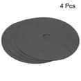 thumbnail image 3 of Uxcell 24.4" Tree Mulch Ring Nonwoven Tree Protector Mat Plant Cover Black 4 Pack, 3 of 6