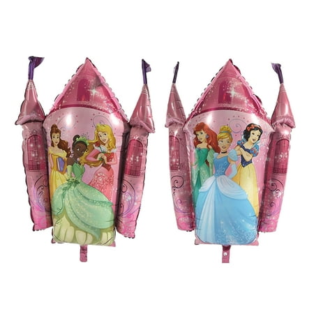 Disney Princess Birthday Balloon Party Decor XL Mylar Tiana Cinderella Belle