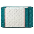 thumbnail image 5 of Mainstays Gage 15-Piece Geometric Polyester Shower Curtain Set, Multicolor, 5 of 6