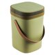 thumbnail image 1 of Bearachild Cubo de basura de escritorio de PP, tapa a presión, cubo de basura, soporte para basura de cocina, suministros organizadores de cubo Suministros de limpieza para el hogar Verde, 1 of 6