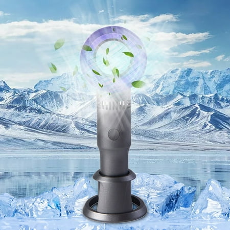 

GiliGiliso Leafless Mini Fan Creative Handheld Portable USB Charging Gift Fan Handheld Fan