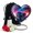 #1 Car, variant on Yatskia Colorful Lightning Car Mini Funeral Keepsake Urns for Human Ashes Adult Male and Female, Small Cremation Burial Urn for Ashes Adult Dad , (Heart Pack of 1, 3 Inch)