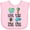 AD-Pink, variant on Inktastic Earth Day Plant a Tree Save the Bees Save the Seas Love Your Mother Earth Boys or Girls Baby Bib