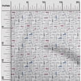 thumbnail image 2 of oneOone Polyester Spandex White Fabric Conversational Footwear Fabric For Sewing Printed Craft Fabric By The Yard 56 Inch Wide, 2 of 4