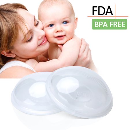 2 Pack MUCH Milk Saver Silicone Breast Shells & Milk Catcher for Breastfeeding Relief,20ml Reusable Nursing Cups Breast Milk Storage