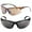 Black/Tortoise, variant on 2 Pair of Unisex Bifocal Sport Wrap Sunglasses - Outdoor Reading Sunglasses