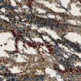 thumbnail image 6 of Marble Swirl Collection Living Room Bedroom Dining Room Runner Rug - Modern Abstract Contemporary Carpet - Blue  Grey  Beige - 2&#39;7&#34; x 7&#39;7&#34;, 6 of 8