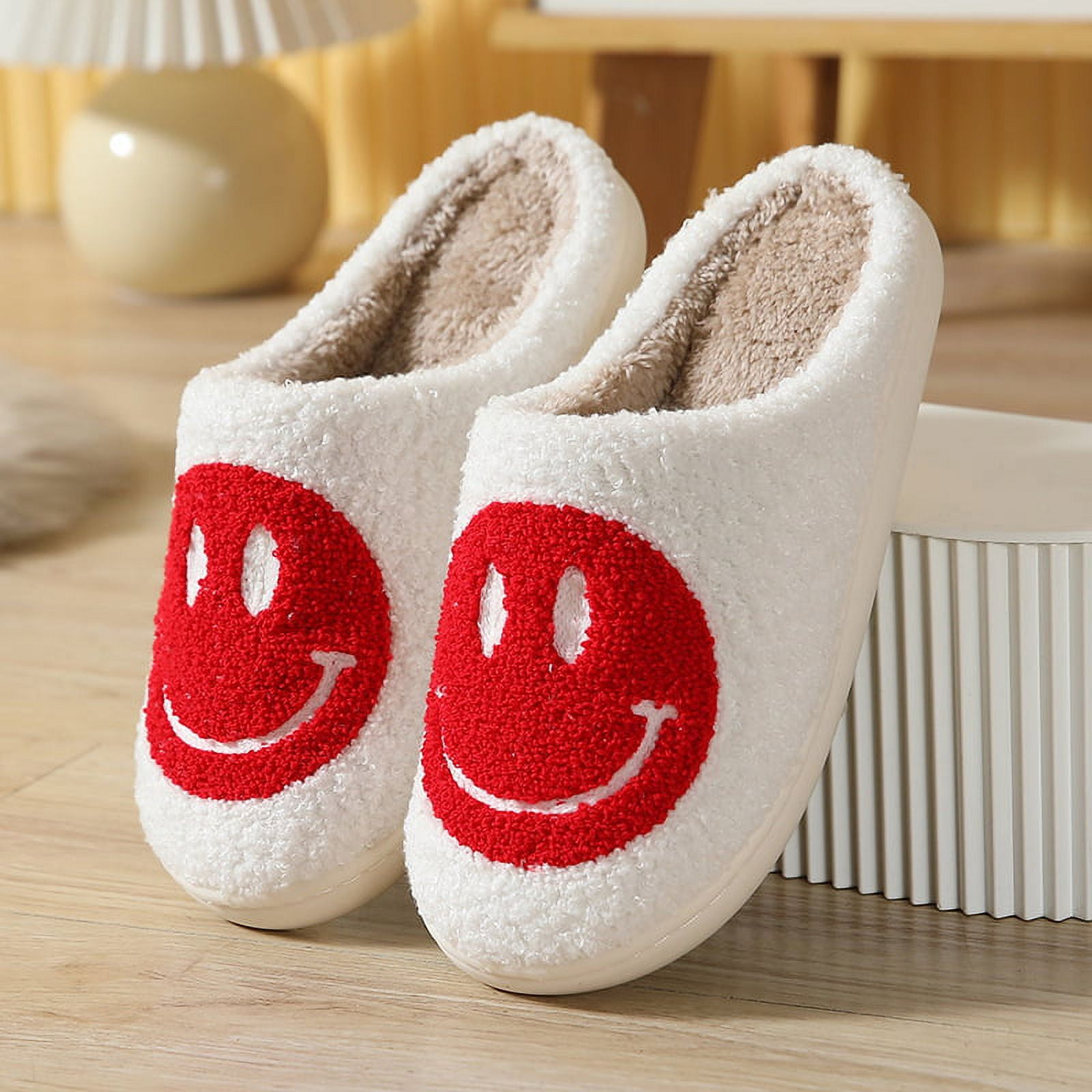 Pink Smiley Slippers – Spa 101 Pryor