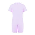 thumbnail image 4 of TSSOE Kids Boys Solid Color Leotard Unisex Ballet Dance Training Basic Leotard Special Needs Adaptive Clothing Lavender 6, 4 of 5