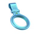 thumbnail image 3 of Location Tracker Cover Keychain Tracking Device Metal Protector Replacement for Airtag  Blue, 3 of 10