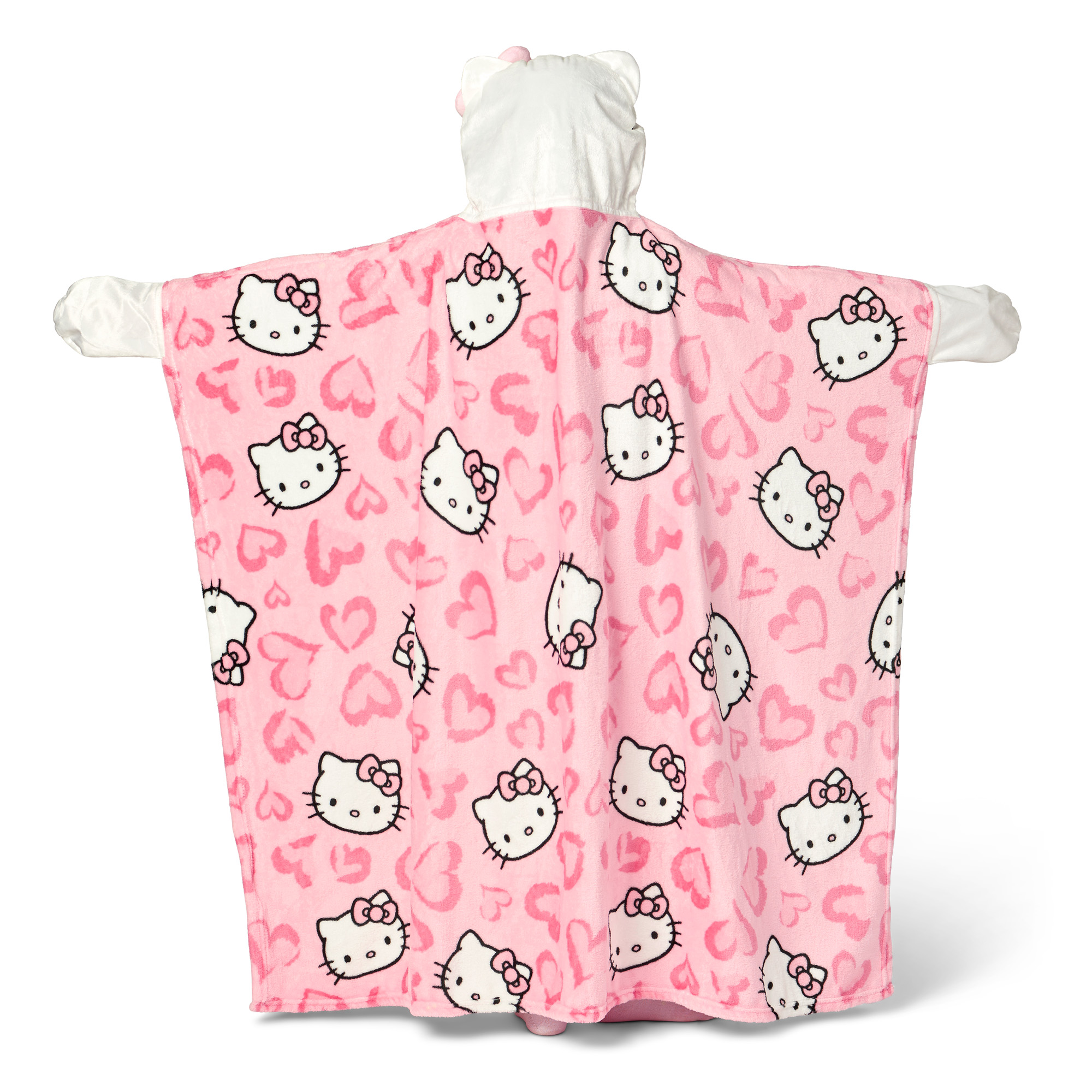 Hello Kitty Designer Kitty Hooded Throw 40x50 inches
