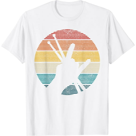 Vintage Drummer Drum Sticks Rock & Roll Hand Horns Gift T-Shirt