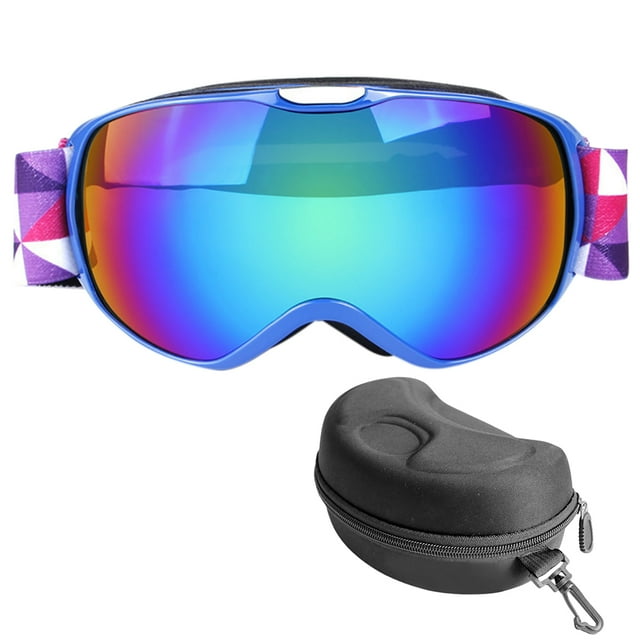 Bangcool Ski Goggles Creative Snowboard Goggles Snow Goggles for Kids with Storage Case