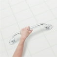 thumbnail image 4 of Medline Grab Bar Bathtub and Shower Handle for Seniors, 24In, 300 lb. Capacity, Steel, Knurled Chrome, 4 of 6