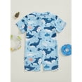 thumbnail image 6 of BemeyourBBs Toddler Baby Boy Girl One Piece Swimsuit Newborn Whale Turtle Swimsuits UPF 50+ Rash Guard Zipper Swimwear Short Sleeve Summer Beach Bathing Suit, 6 of 9