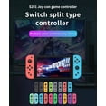 thumbnail image 3 of Wireless Bluetooth Gamepad: Split Left-Right Controller with Motion Sensing, Vibration & Sleep-Wake Function, 3 of 7