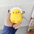 thumbnail image 3 of Funda Chick para Airpods Pro, Silicona Suave 3D Lindo Personaje Divertido con Llavero para Niños Adolescentes Niños Niñas - Amarillo-Amarillo- Sailing Electrónica, 3 of 5