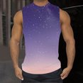 thumbnail image 2 of zfhfof Débardeurs Graphiques pour Hommes Motif Imprimé Sans Manches T-Shirts de Musculation Été Col Rond Chemise de Plage Décontractée, 2 of 5